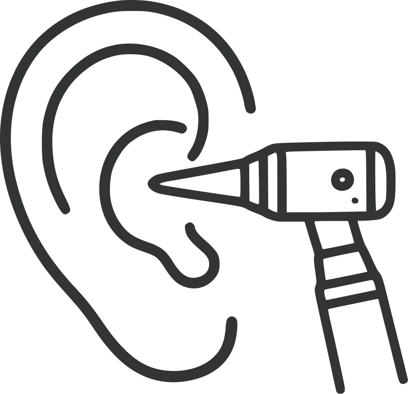 icone limpeza de ouvido