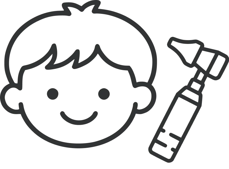 icone otorrino pediatrico